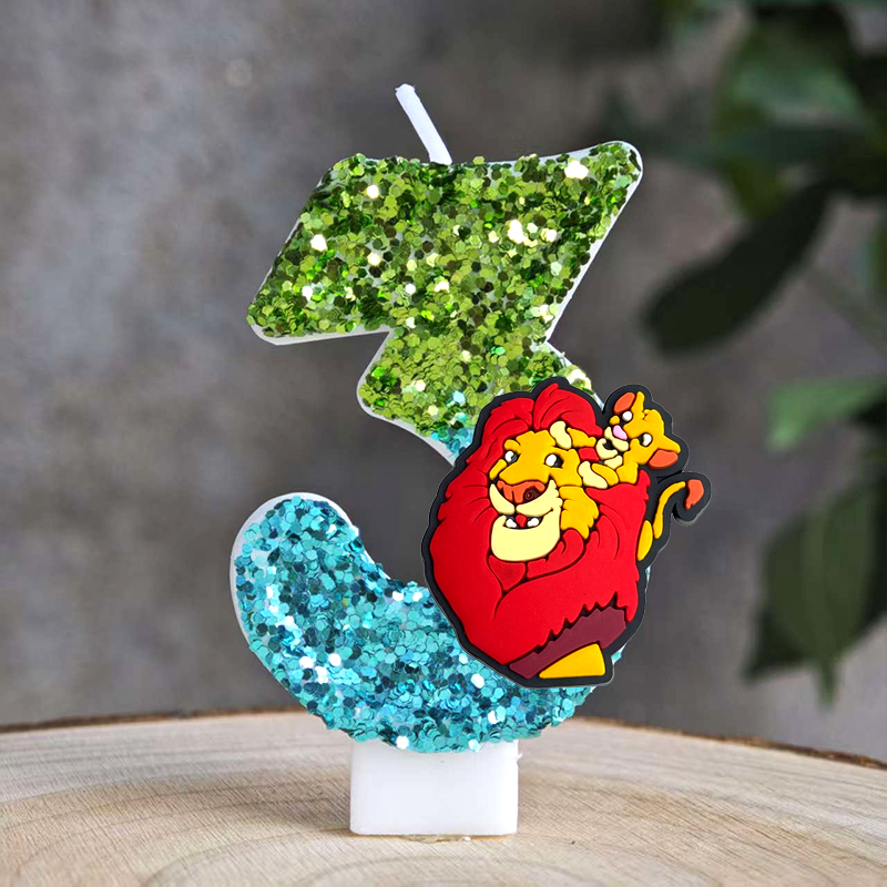 Lion King Simba Candle Number  - Zebra Candle Supplies ulasan dan harga