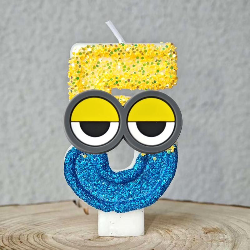 Cute Yellow Banana Man Candle  - Zebra Candle Supplies ulasan dan harga