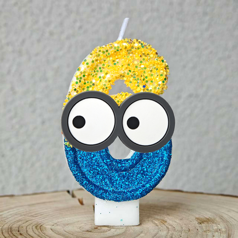 Cute Yellow Banana Man Candle  - Zebra Candle Supplies ulasan dan harga