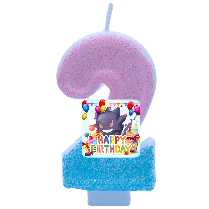 Pokemon Gengar Candles Themed  - Zebra Candle Supplies ulasan dan harga