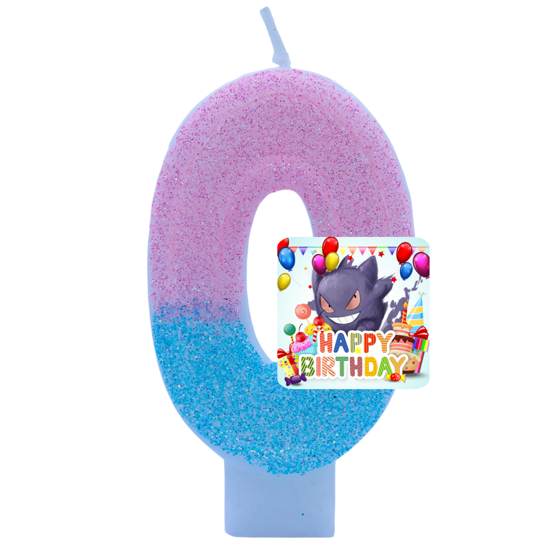 Pokemon Gengar Candles Themed  - Zebra Candle Supplies ulasan dan harga