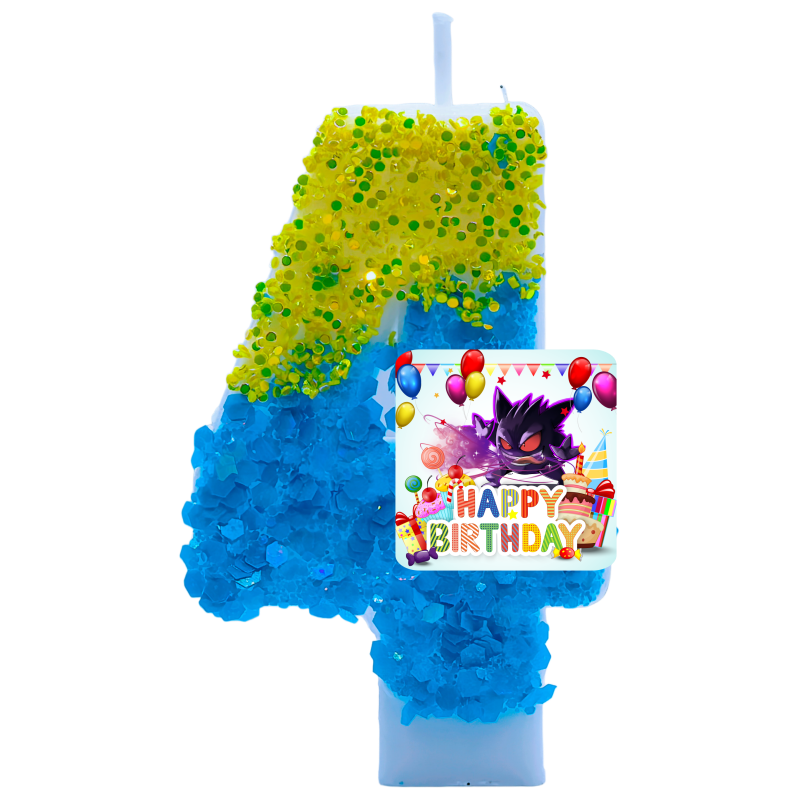 Pokemon Gengar Candles Themed  - Zebra Candle Supplies ulasan dan harga