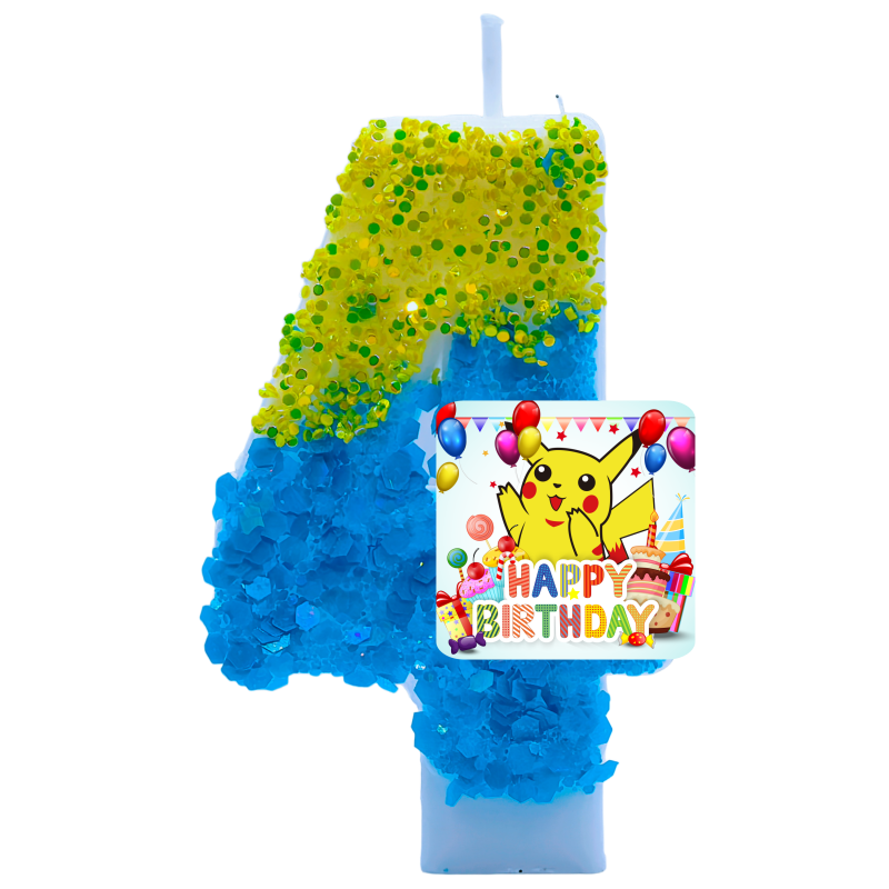 Pokemon Monster Pikachu Candle - Zebra Candle Supplies ulasan dan harga