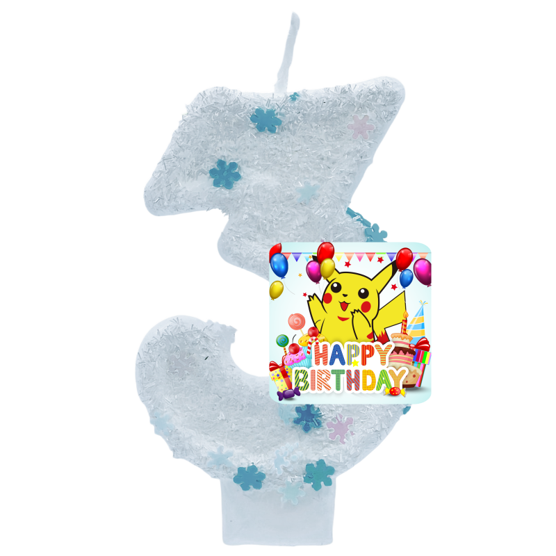 Pokemon Monster Pikachu Candle - Zebra Candle Supplies ulasan dan harga