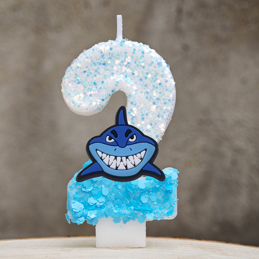 Shark Candle Anime Figure Digi - Zebra Candle Supplies ulasan dan harga