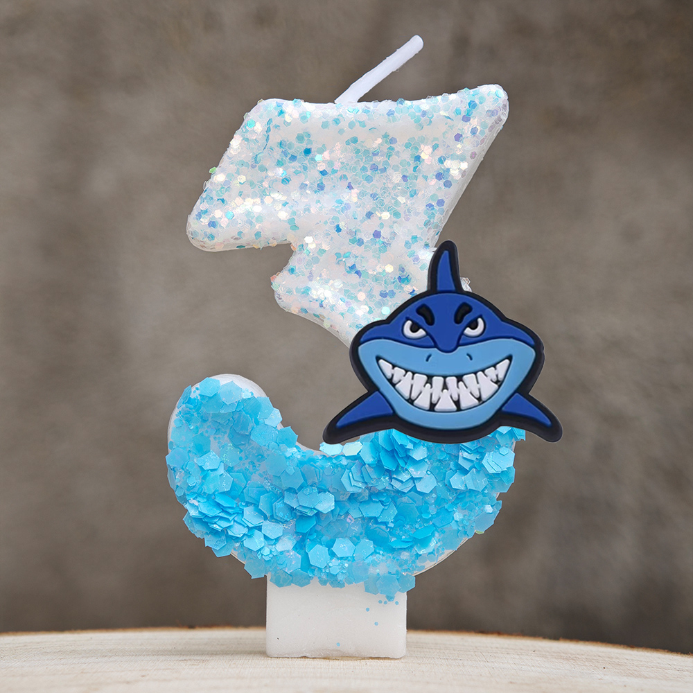 Shark Candle Anime Figure Digi - Zebra Candle Supplies ulasan dan harga