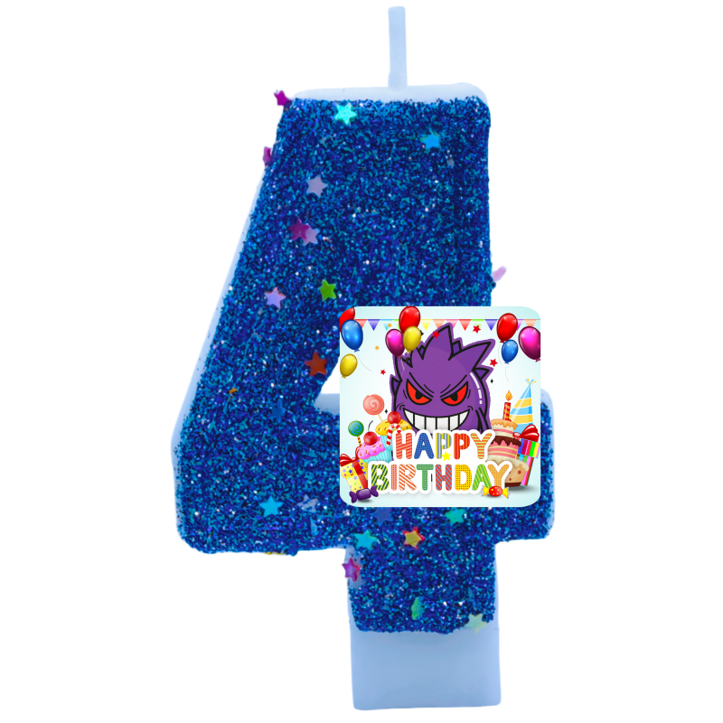 Pokemon Gengar Candles Themed  - Zebra Candle Supplies ulasan dan harga
